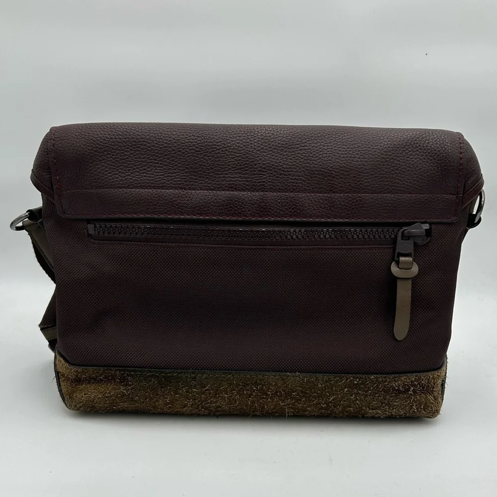 RARE Coach Brown Leather Manhattan Bike Bag - Picture 5 of 9